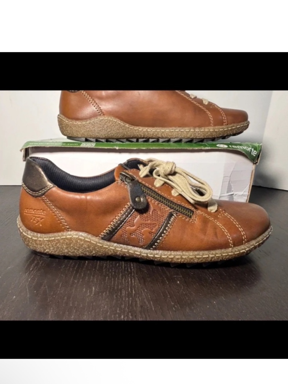 Remonte R4706-22 Shoes Sneakers Chestnut Brown Size EU 39/US 8
